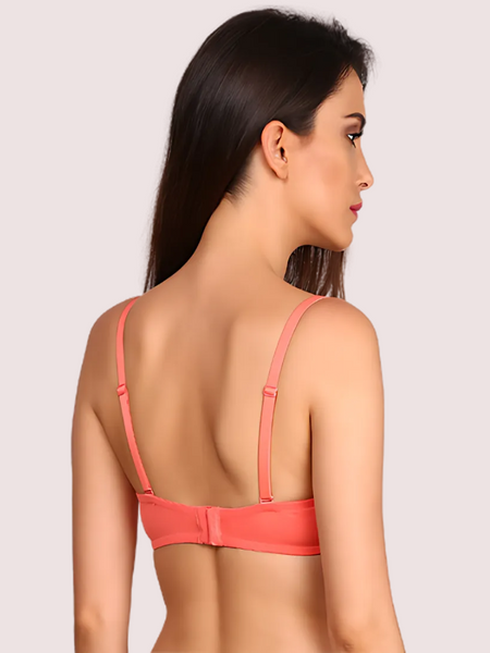 ♥Super Fit Classy Coral Padded Bra