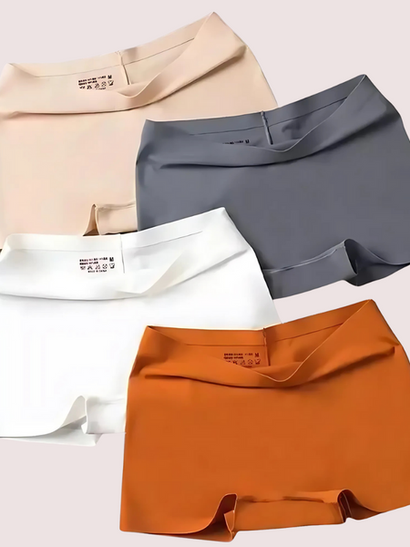 Seamless Boxer Shorts Panties 3 PK