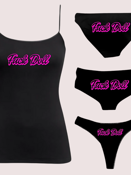 Fuck Doll Panties Set