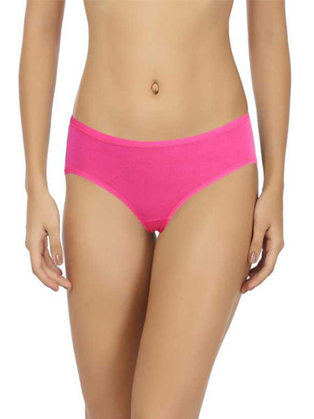 Comfy Snazzy Way Beauty Organic Plus Size Pure Magenta Cotton Panties(Pkt of 2)