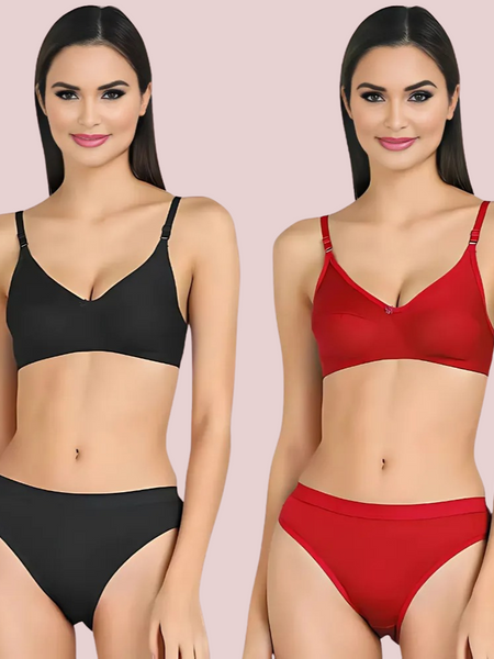 Cotton Cloud Comfort Bra set-  2-Pack