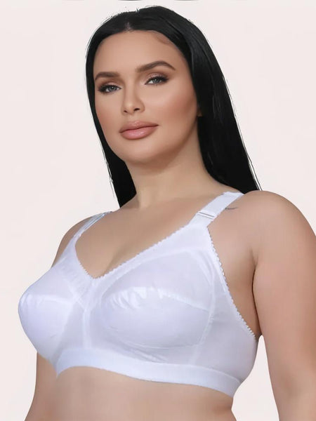 FD Plus Size Sweat-Absorbent Bra – Soft, Breathable & Summer-Ready