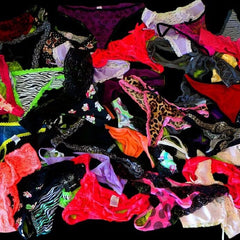 (Pk of 6) Affordable women's thong underwear