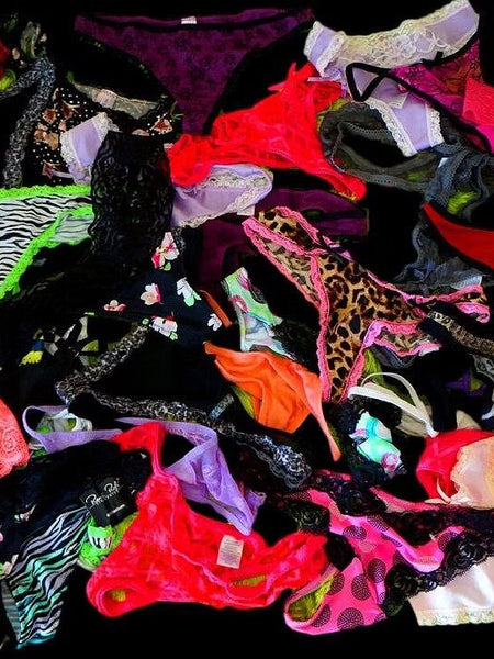 (Pk of 6) Affordable women's thong underwear