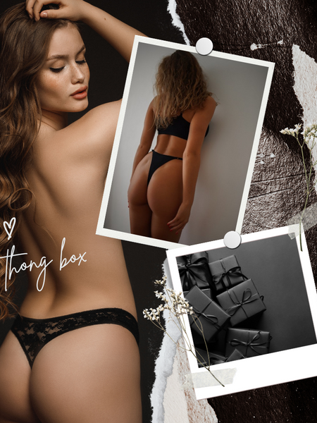 ♥Different Styles Thong Panties Gift Subscription Box