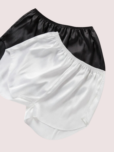 Silken Charm Faux French Knickers – 2 Pieces