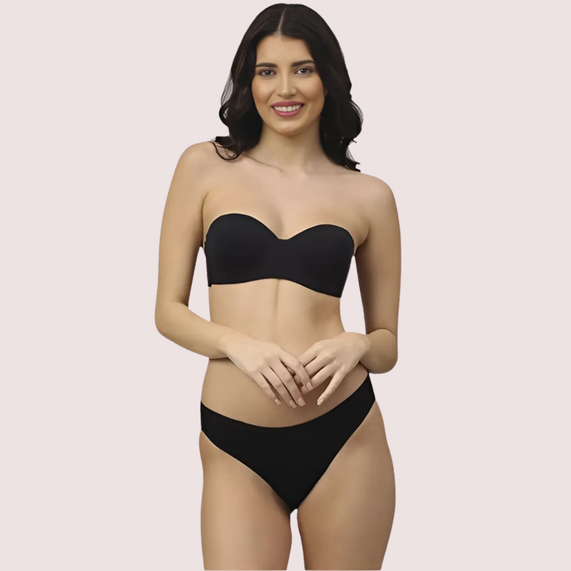 Casual Cotton Comfort Bra Panty Set (2 pack)