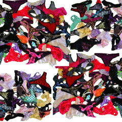 Wholesale 50 Womens Assorted Designs Thongs G-Strings