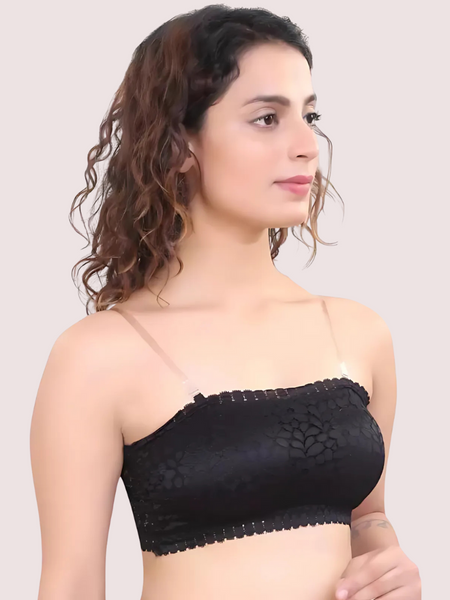 Seamless and Wirefree Tube Bra with Supreme Stretch