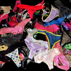 (Pk of 6) Affordable women's thong underwear