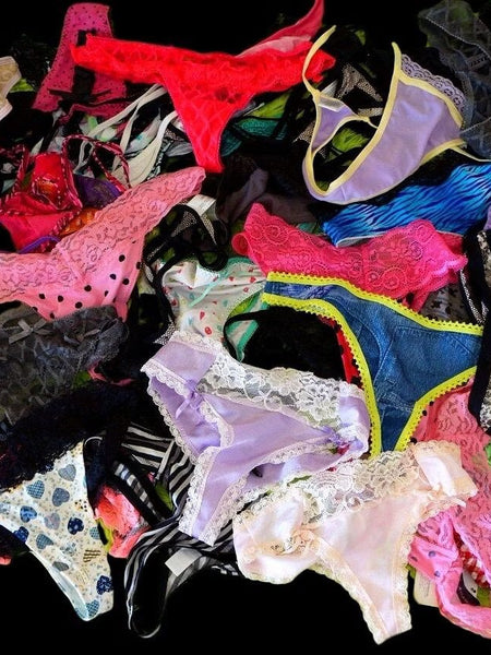 (Pk of 6) Affordable women's thong underwear