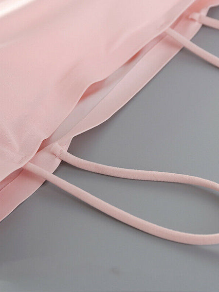 2 Pack Seamless padded crop top bra