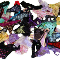 Wholesale 50 Womens Assorted Designs Thongs G-Strings