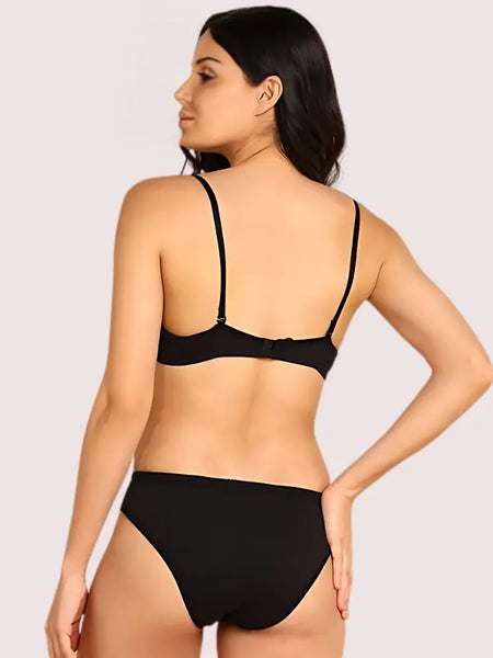 Breathable Cotton Lingerie Set for Her (2 pack)