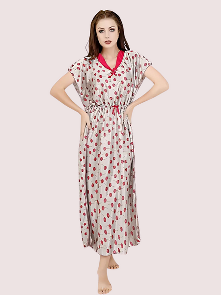 Luxurious Satin Maxi Sleepwear for Women