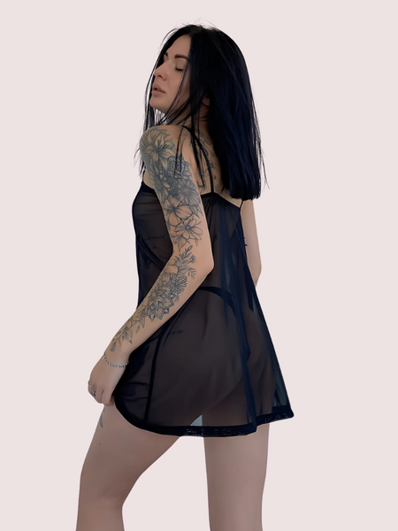 Twilight Desire Sheer Nightwear – Plus Size