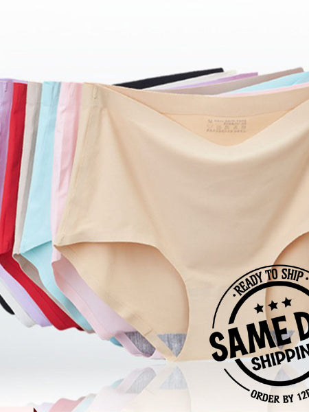 3 Pack luxury laser cut seamless panties