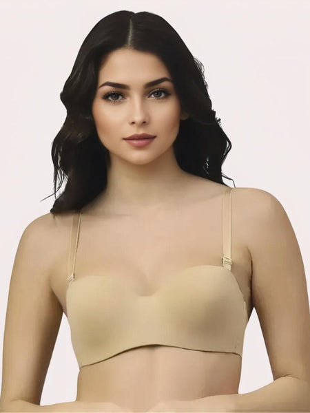 FD Demi Bra + Free Seamless Panty -  Lift, Comfort & Perfect Fit