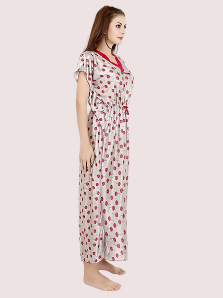 Luxurious Satin Maxi Sleepwear for Women