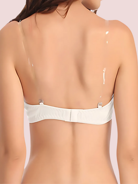 Pure cotton wire free white bra for summers