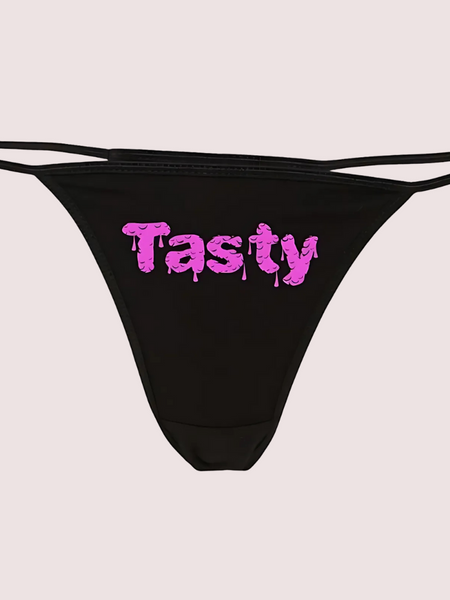 Tasty Printed G String Thong Panty