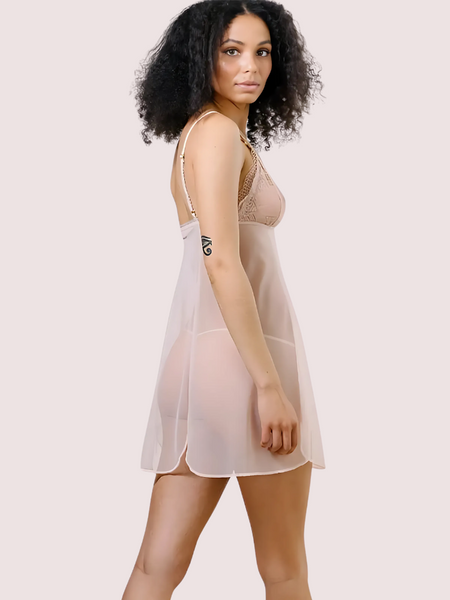 Midnight Enchanté Lace Chemise – Plus Size