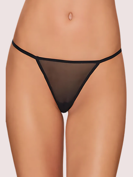 Ladies Delicate Pk Of 2 See Through G-Strings