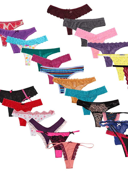 5 pack sexy thong Variety Pack
