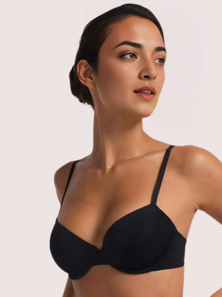 Raven Rise – Black Push-Up Bra