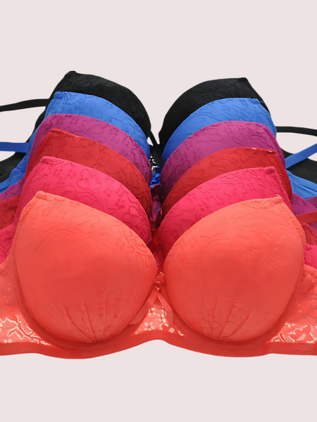 2 Pack Full Coverage Padded wirefree Bra