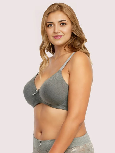 2 Pack No Wire Full Cup Light Padded bra