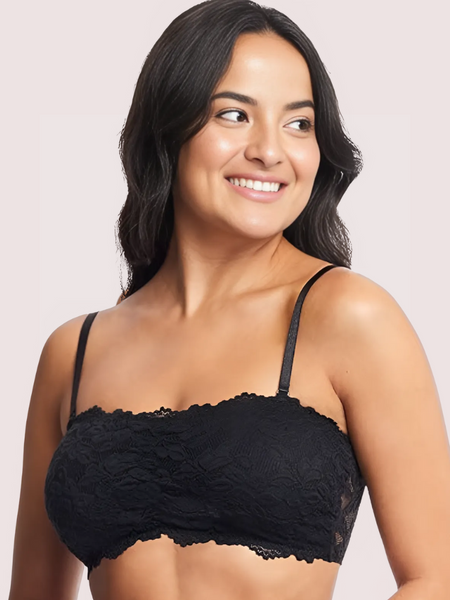 Adjustable Strap Tube Bra for Women (Unpadded)