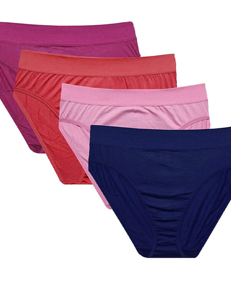 Fair Comfort Where It Counts Hi-Cut Panty, pack of 4