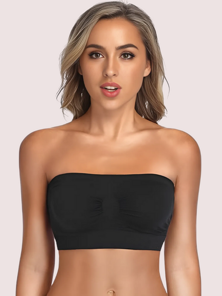 2-Pack of Non-Padded Strapless Tube Bras