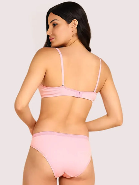 Cozy Cotton Intimates Bra Panty Set (2 pack)